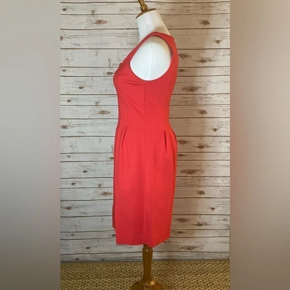 J.Crew pleated fit and flare dress